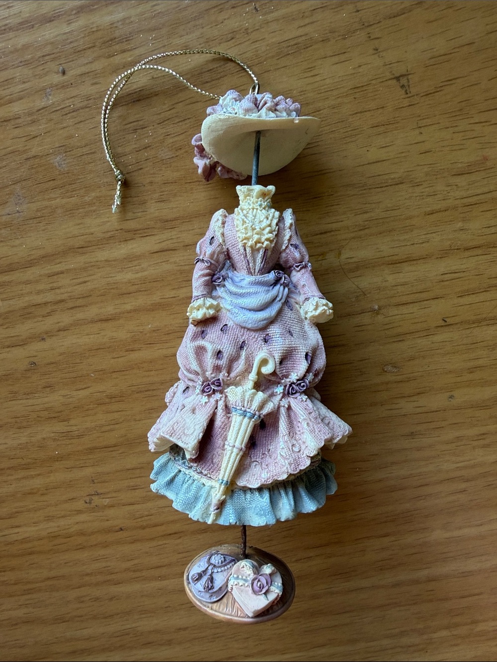 Victorian-era porcelain lady